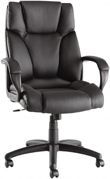 Task Chair:  Soft Leather,  Adjustable Height,  17-1/7 to  21-2/3