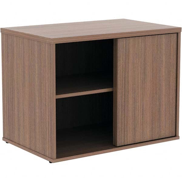 Sliding Door Storage Cabinet: 29-1/2