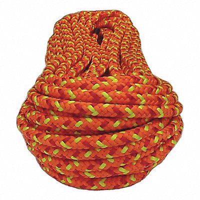 Climbing Rope PES 1/2 in Dia 150 ft L MPN:AG12SP12150G