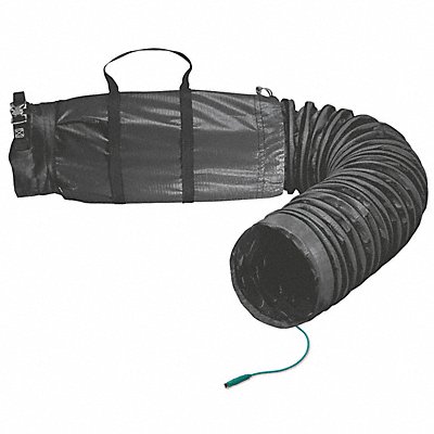 Statically Conductive Duct Black 15 ft L MPN:9550-15EXSB