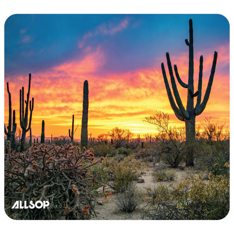 Allsop Naturesmart Mouse Pad, 8in x 8-3/4in, Saguaro (Min Order Qty 7) MPN:32412