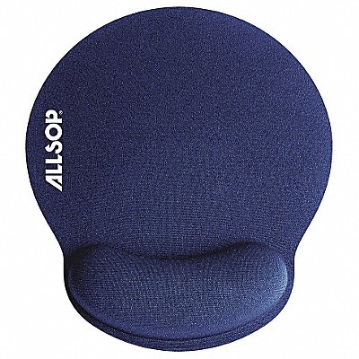 Mouse Pad w/Wrist Support Blue Foam MPN:ASP30206