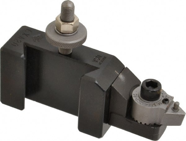 Lathe Tool Post Holder: Series CXA, Number 20, Turning Holder for Carbide Triangular Inserts MPN:CXA-20