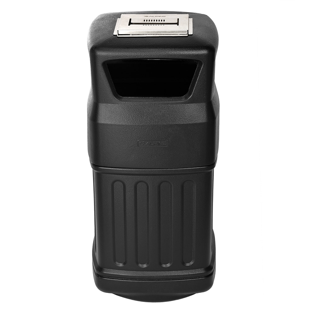 Trash Cans & Recycling Containers, Type: Trash Can , Container Shape: Round , Material: HDPE / Anti UV Material / Stainless Steel 304 , Finish: Smooth  MPN:ALP474-16-AU