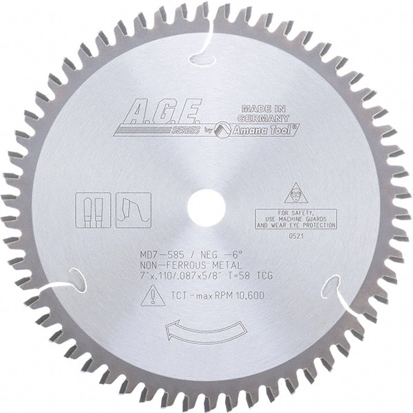 Wet & Dry Cut Saw Blade: 7-1/4