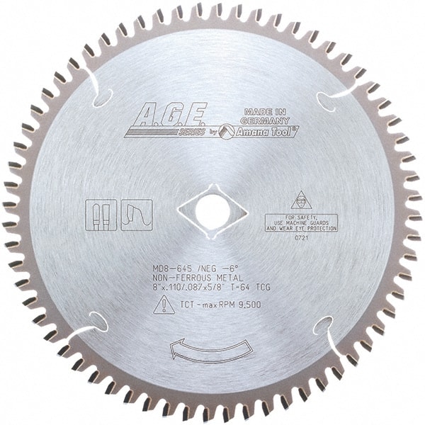 Wet & Dry Cut Saw Blade: 8