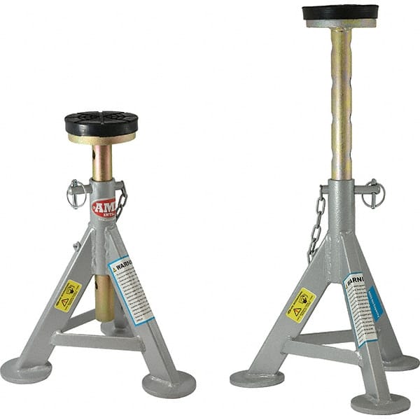 Transmission & Engine Jack Stands, Load Capacity: 6000lb , Minimum Height (Inch): 13in , Maximum Height: 21.50in  MPN:14980