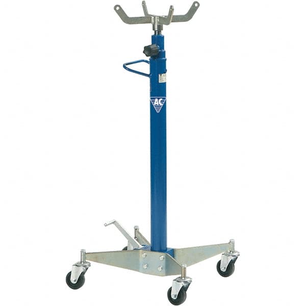 Transmission & Engine Jack Stands, Load Capacity: 120012.0lb , Minimum Height (Inch): 44.490in , Maximum Height: 77.360in , Chassis Width: 20.870in  MPN:VL6