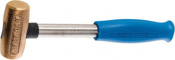 Non-Marring Hammer: 3 lb, 1-3/4