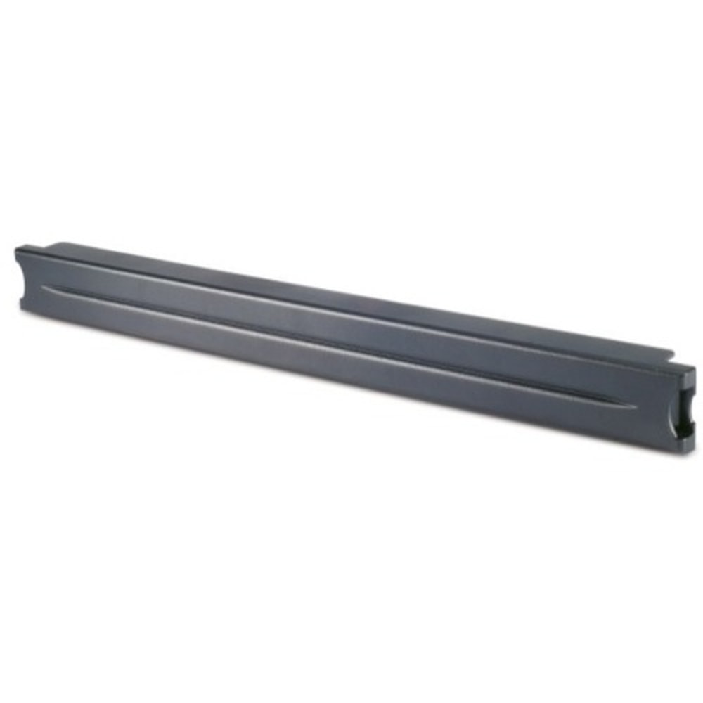 APC 1U 19in Black Modular Toolless Blanking Panel - Black - 1U Rack Height - 1 Pack - 1.8in Height - 19in Width - 1.1in Depth MPN:AR8136BLK200