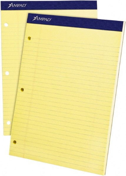 Legal Pad: 100 Sheets, Legal Ruled, Yellow Paper MPN:TOP20243