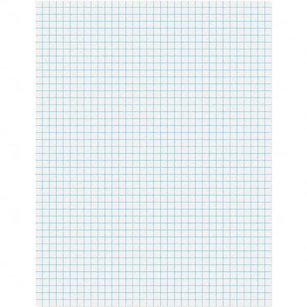Quadrille Pad: 50 Sheets, Quadrille Ruled, White Paper MPN:TOP22000