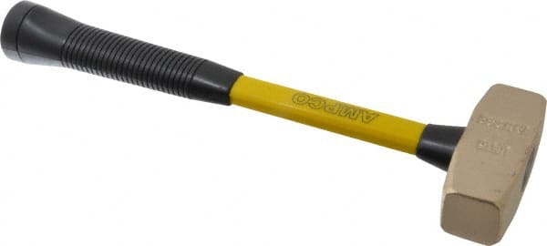 2-1/2 Lb Aluminum Bronze Nonsparking Double Face Engineer's Hammer MPN:H-15FG