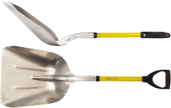 Scooping Shovel: Aluminum, Square, 14