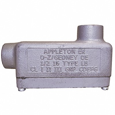Conduit Outlet Body Iron Trd Sz 1/2in MPN:ERLB50