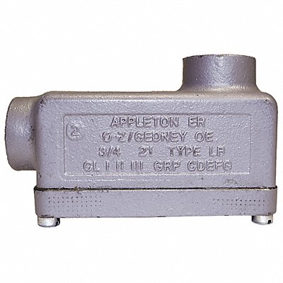 Conduit Outlet Body Iron Trd Sz 3/4in MPN:ERLB75
