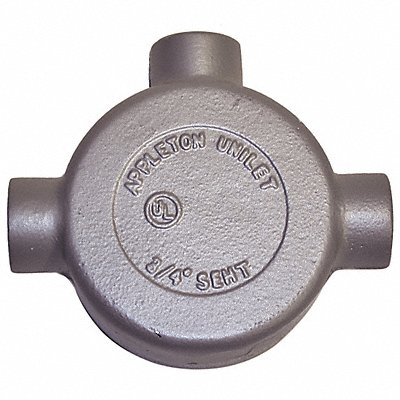 Conduit Outlet Body Iron T 3/4 In. MPN:SEHT-75
