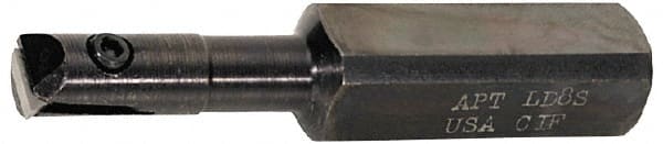 Indexable Boring Bar: SUPER-LOCK 1X5-1/4 B, 3/4