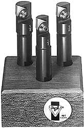 12 to 18mm Cutting Diam, Straight Shank, Indexable Tridex End Mill Set MPN:EMM500A
