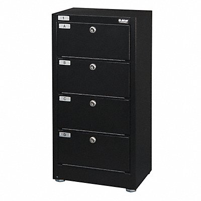 Pistol Locker 4H Key Lock Stealth MPN:WMC-4-231208