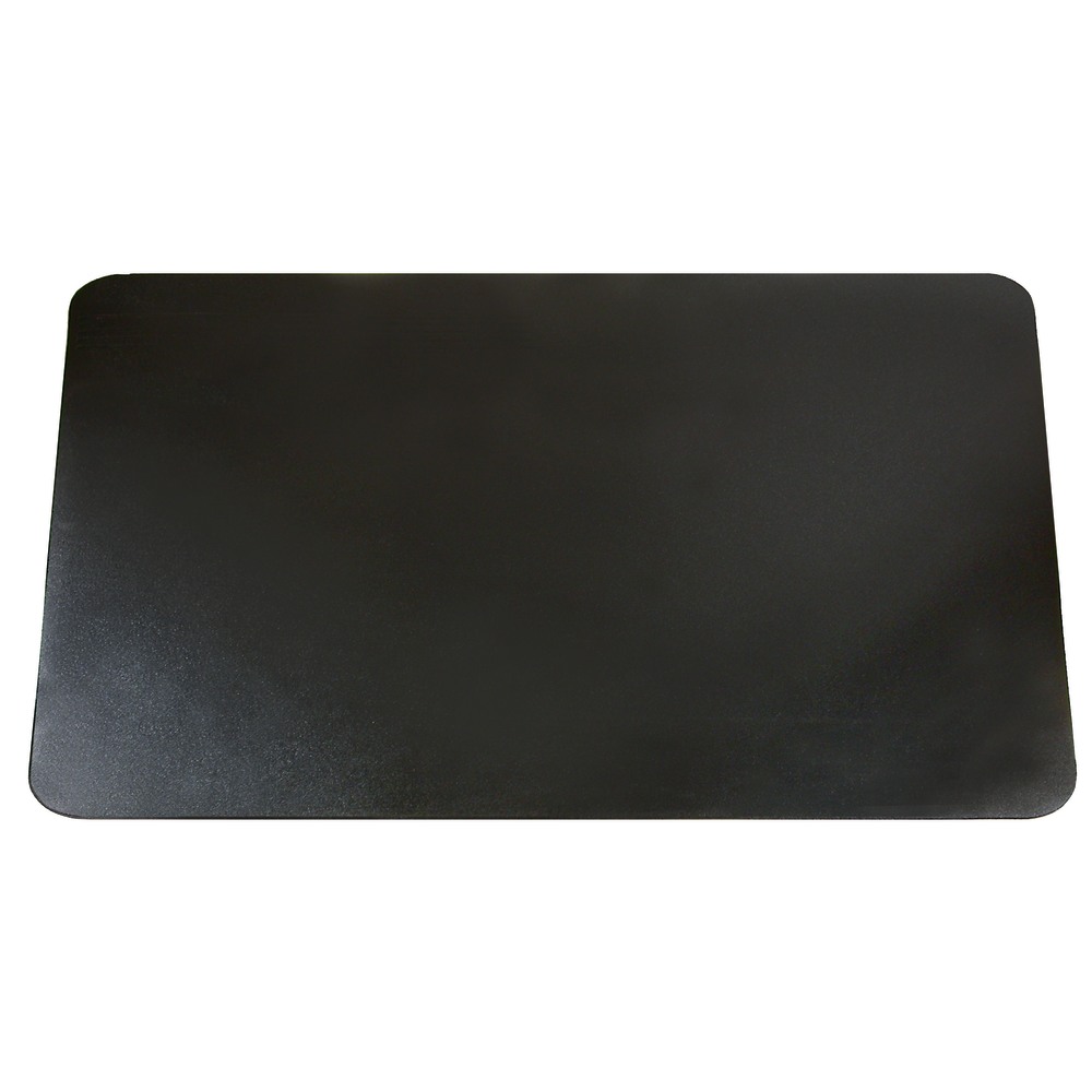Artistic Eco-Black Desk Pad With Antimicrobial  Protection, 19in H x 24in W, Black (Min Order Qty 3) MPN:75-4-0