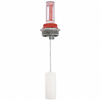OverfillAlertGauge Polypropylene D 12in MPN:O-2-12