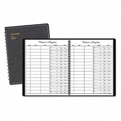Visitor Registration Book Black MPN:80-580-05