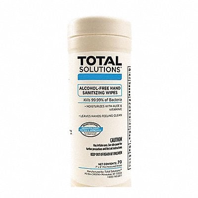 Sanitizer Wipes Canister 7 x 8 MPN:1445