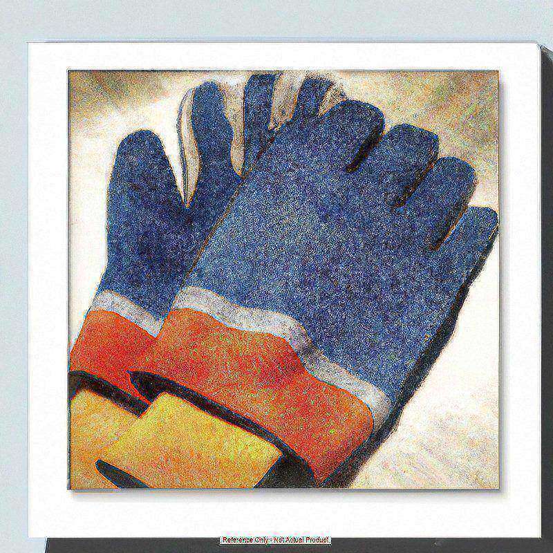 Cut Res Glv PVC Dipped Blue Rough L PR MPN:495L-09