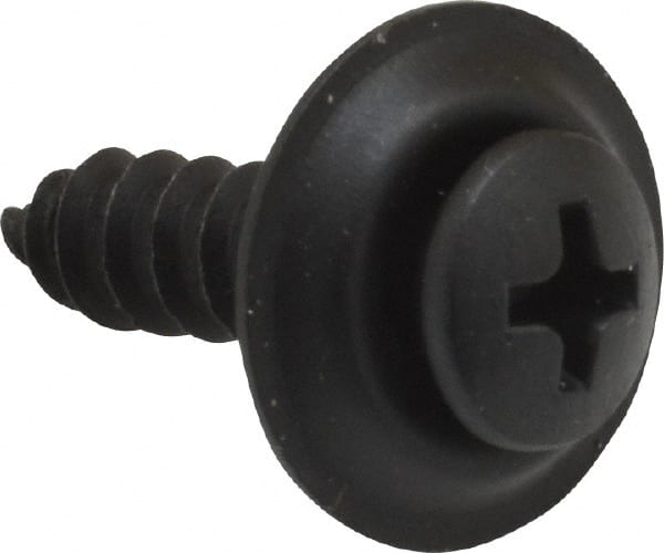 Sheet Metal Screw: #10, Oval Head, Phillips MPN:11791
