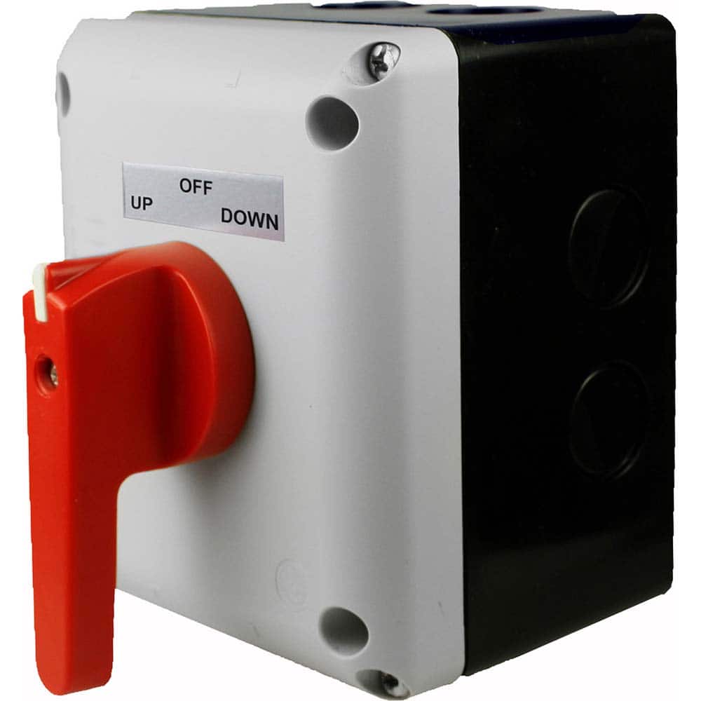 Selector Switch: Momentary (MO), 20 Amp, Red Handle MPN:P0202500SRHEKIT
