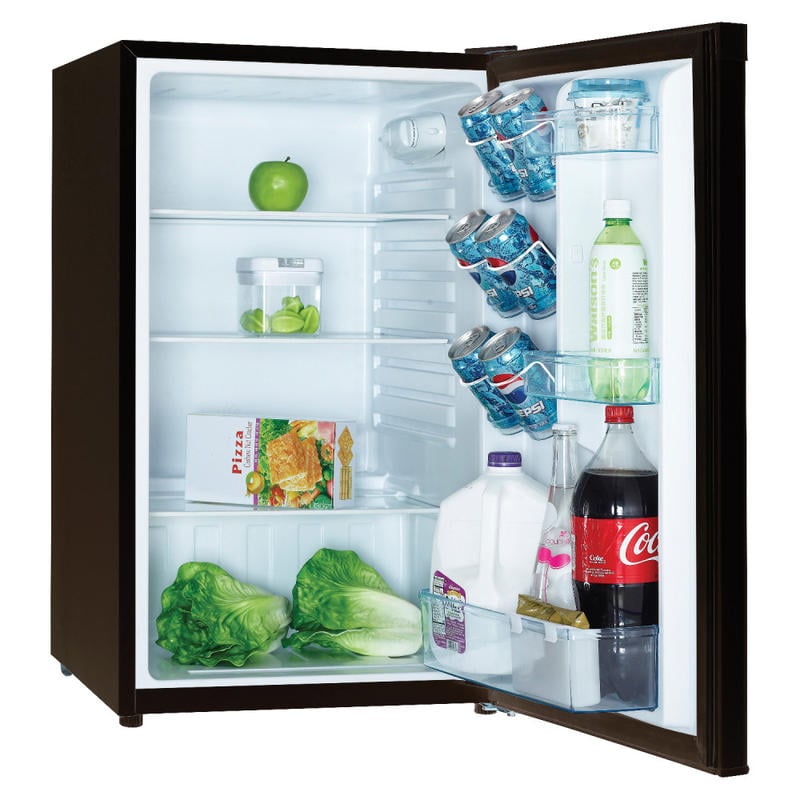 Avanti AR 4446B 4.4 Cu Ft Compact Refrigerator, Black MPN:AR4446B