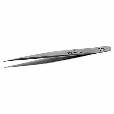 Precision Tweezer Titanium 4-1/2 In MPN:18053TT