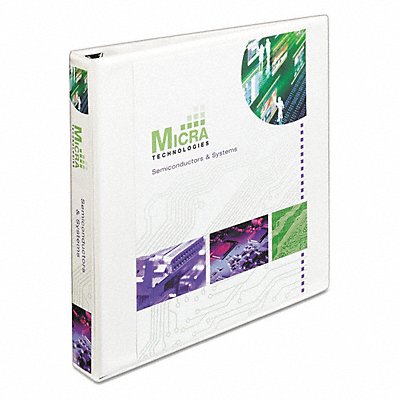 3-Ring Binder 1 White MPN:AVE01318