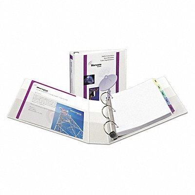 3-Ring Binder 1-1/2 White MPN:AVE01319