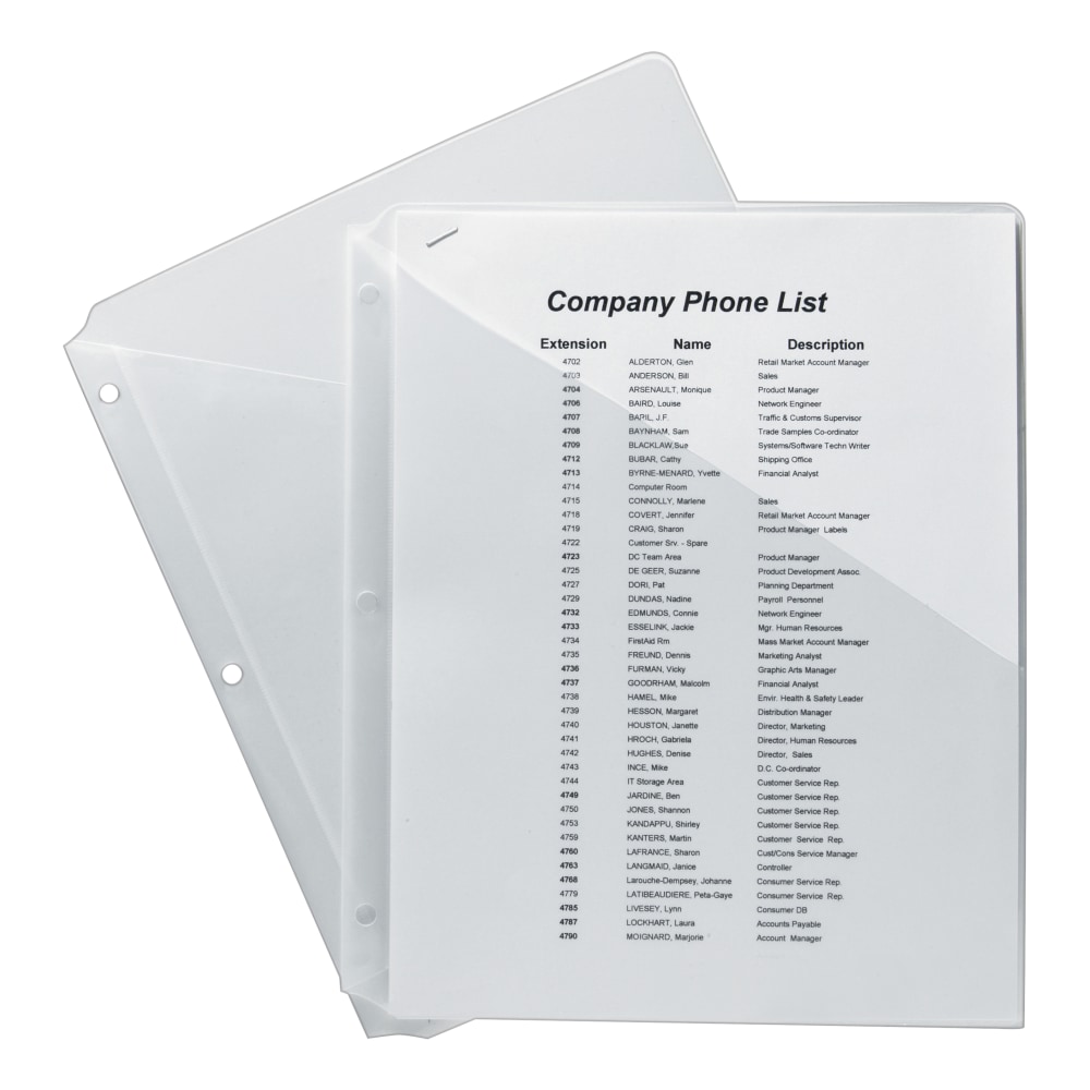 Example of GoVets Binders and Accessories category