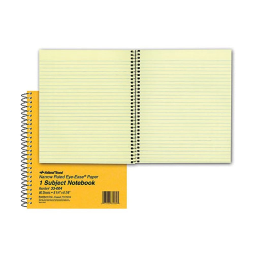 Rediform Brown Board Notebook, 6-7/8 x 8-1/4in, 1 Subject, 80 Sheets, Brown (Min Order Qty 10) MPN:33004