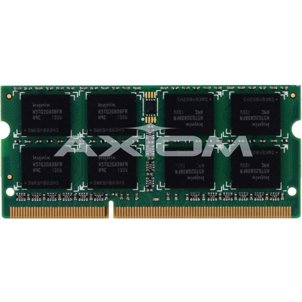 Axiom 4GB DDR3-1333 Low Voltage SODIMM - AX31333S9Y/4L - 4 GB - DDR3 SDRAM - 1333 MHz DDR3-1333/PC3-10600 - 1.35 V - ECC - Registered - 204-pin - SoDIMM (Min Order Qty 2) MPN:AX31333S9Y/4L