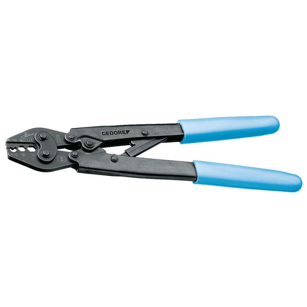 Crimpers, Handle Style: Long , Type: Crimp Wrench , Maximum Wire Gauge: 3AWG , Features: Releasable Positive Locking , For Use With: 300 mm Big Terminals  MPN:2010313