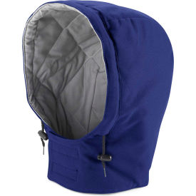EXCEL FR® ComforTouch® Flame Resistant Universal Fit Snap-On Hood HLH2 Royal Blue Size M HLH2RBRGM