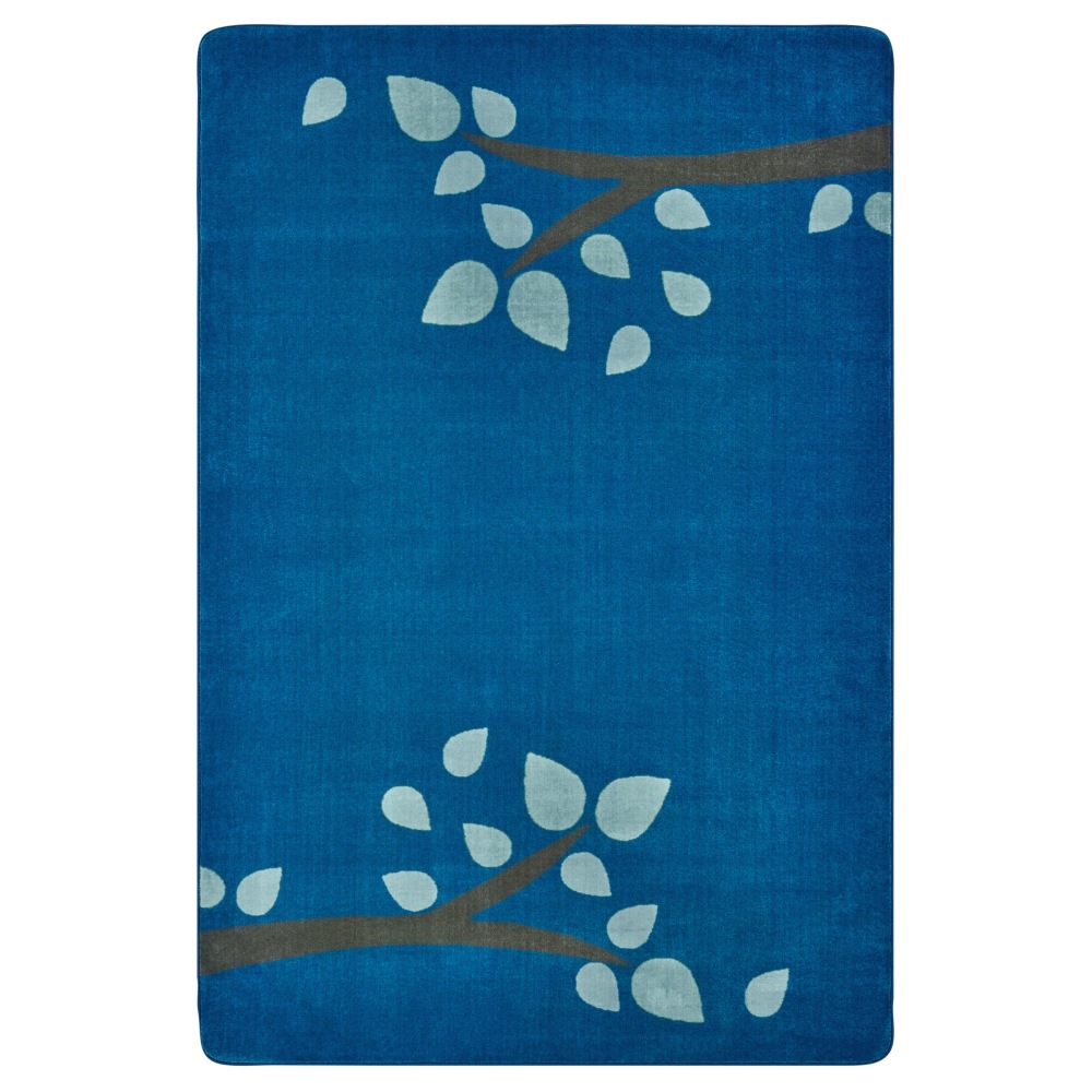 Carpets for Kids KIDSoft Branching Out Decorative Rug, 6ft x 9ft, Blue MPN:1056