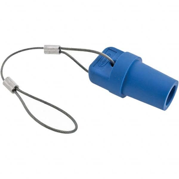 Single Pole Protective Caps, Gender: Male , NEMA Rating: 3R, 4X, 12 , Color: Blue , For Use With: Male Plug , Standards Met: UL Listed MPN:HBLMCAPBL
