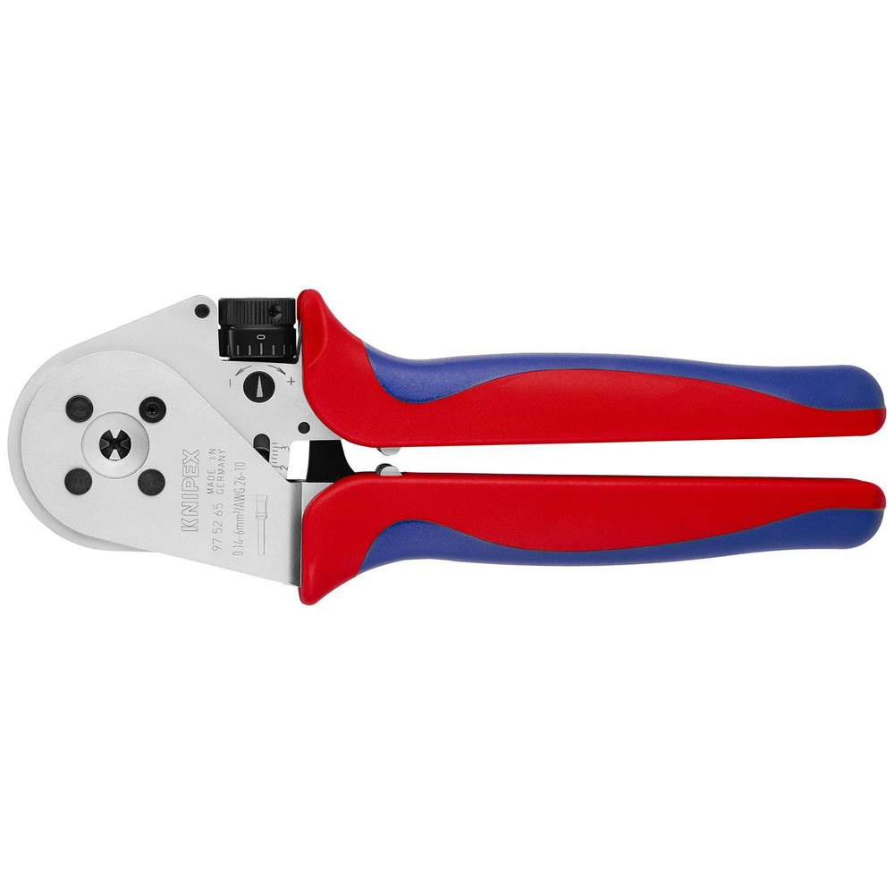 Crimpers, Handle Style: Comfort Grip , Crimper Type: Crimping Pliers , Maximum Wire Gauge: 26 , Handle Material: Comfort Grip  MPN:97 52 65