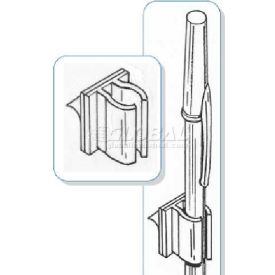 Pen/Wire Clip Poly Plastic - Pkg Qty 100 MPC-518