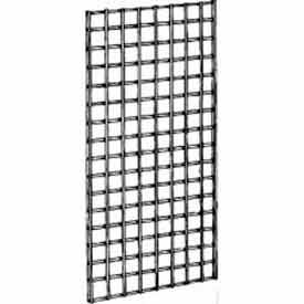 2'W X 4'H - Wire Grid Wall Panel - Chrome - Pkg Qty 3 P3GW24