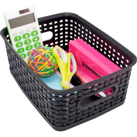 Advantus® Plastic Weave Bin Small 40326 - 10