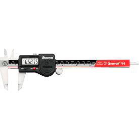 Starrett® IP67 Electronic Slide Caliper Stainless Steel 0-6'' Range .0005