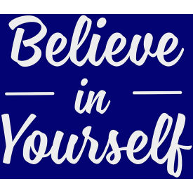 NoTrax® Believe in Yourself Safety Message Mat 3/8