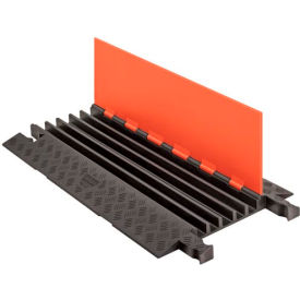 Checkers Guard Dog®5 CH Cable Protector -Orange Lid/Black Base GD5X125-O/B