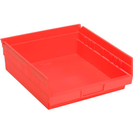 GoVets™ Plastic Nesting Storage Shelf Bin 11-1/8